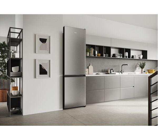 HAIER HDW1620DNPK Smart 70 30 Fridge Freezer - Inox