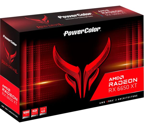 POWERCOLOR Radeon RX 6650 XT 8 GB Red Devil Graphics Card