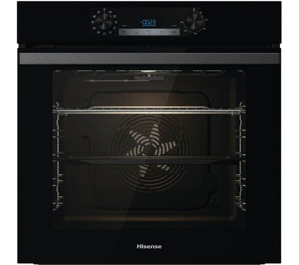 HISENSE BI64211PB Electric Pyrolytic Oven - Black