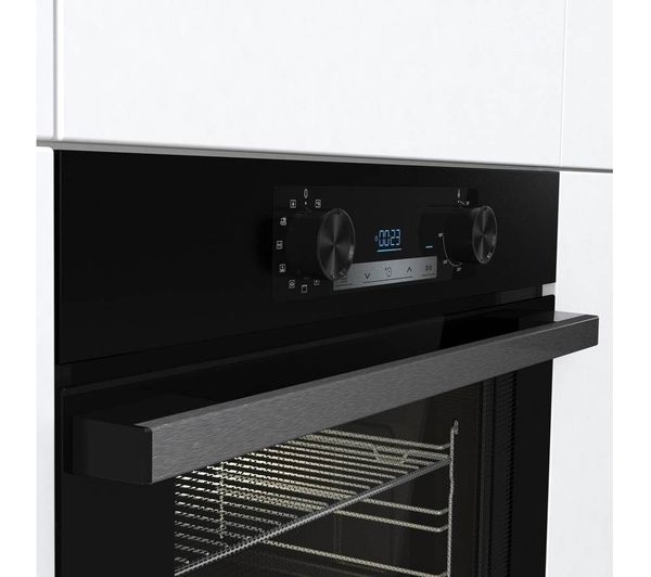 HISENSE BI64211PB Electric Pyrolytic Oven - Black