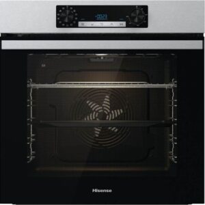 HISENSE BI64211PX Electric Pyrolytic Oven - Black & Stainless Steel