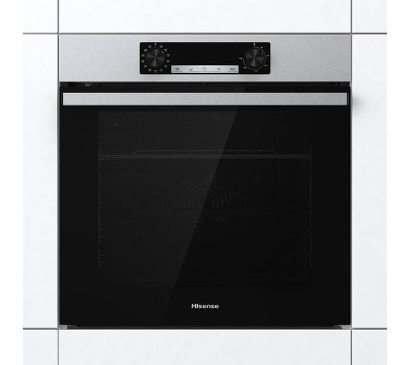 HISENSE BI64211PX Electric Pyrolytic Oven - Black & Stainless Steel