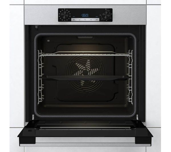 HISENSE BI64211PX Electric Pyrolytic Oven - Black & Stainless Steel