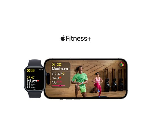 APPLE Watch Series 8 Cellular - Starlight with Starlight Sports Band 41 mm