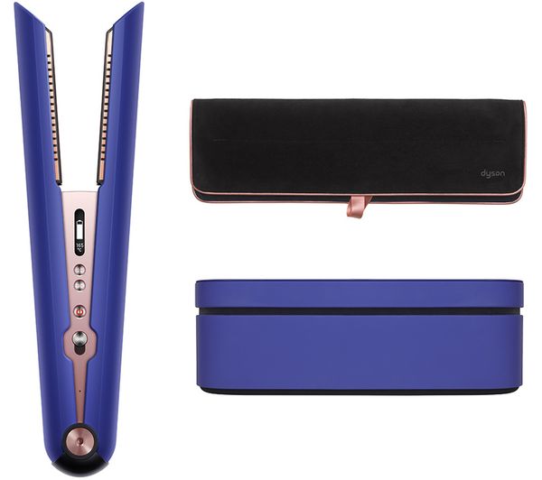 DYSON Corrale Hair Straightener Special Edition Gift Set - Vinca Blue & Rosé