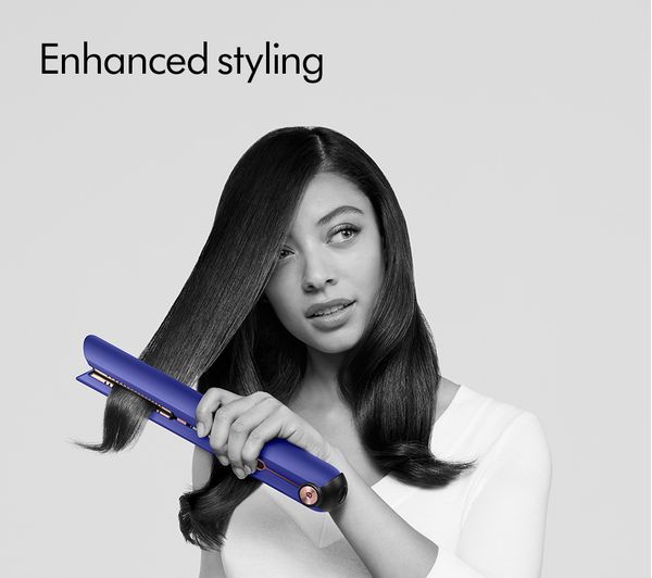 DYSON Corrale Hair Straightener Special Edition Gift Set - Vinca Blue & Rosé
