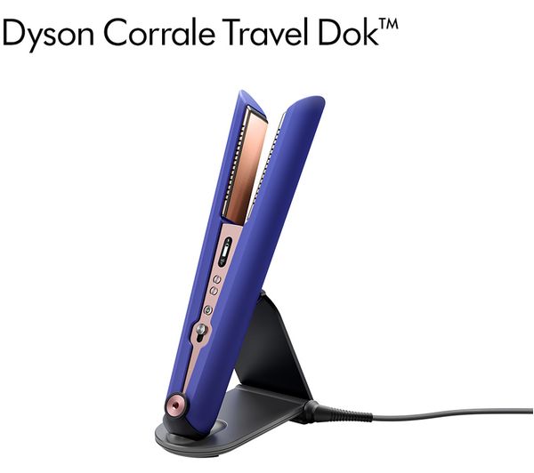 DYSON Corrale Hair Straightener Special Edition Gift Set - Vinca Blue & Rosé