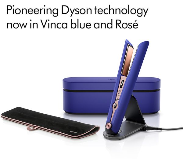 DYSON Corrale Hair Straightener Special Edition Gift Set - Vinca Blue & Rosé