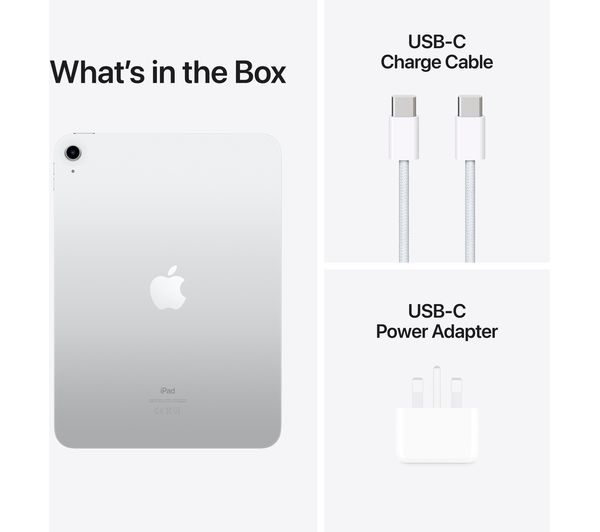 APPLE 10.9" iPad (2022) - 64 GB Silver
