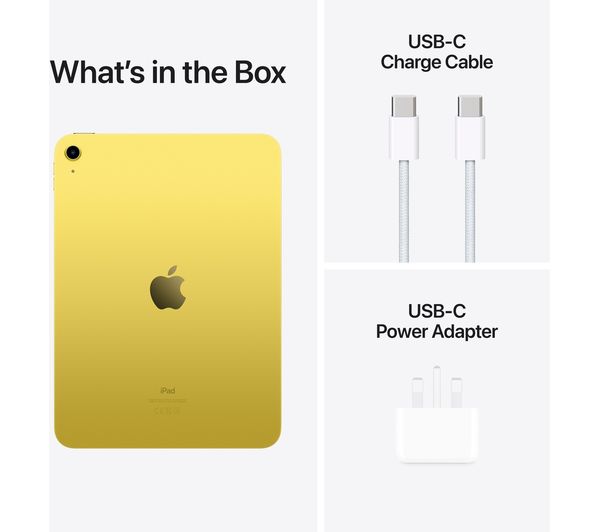 APPLE 10.9" iPad (2022) - 256 GB Yellow