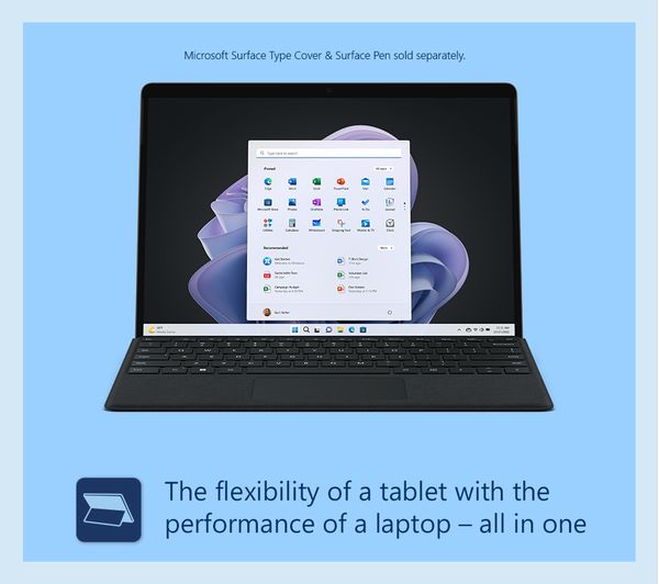 MICROSOFT 13" Surface Pro 9 - Intel® Core™ i7 512 GB SSD Graphite