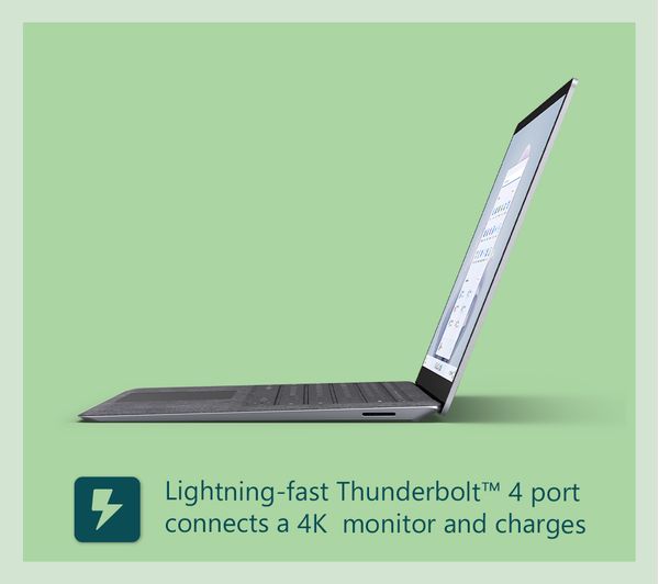 MICROSOFT 13.5" Surface Laptop 5 - Intel® Core™ i5 512 GB SSD Platinum