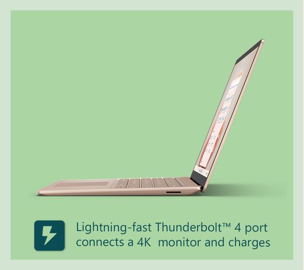 MICROSOFT 13.5" Surface Laptop 5 - Intel® Core™ i5 512 GB SSD Sandstone
