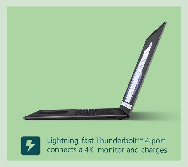 MICROSOFT 15" Surface Laptop 5 - Intel® Core™ i7 1 TB SSD Black