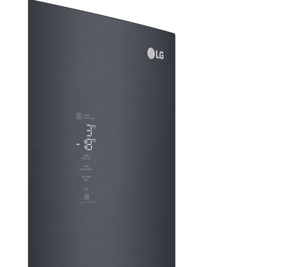 LG Centum GBB92MCABP Smart 70 30 Fridge Freezer - Matte Black