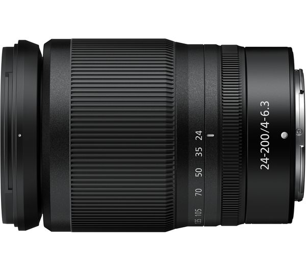 NIKON NIKKOR Z 24-200 mm f 4-6.3 VR Telephoto Zoom Lens