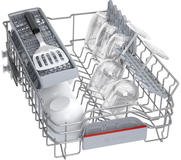 BOSCH Series 4 SPS4HKW45G Slimline WiFi-enabled Dishwasher - White