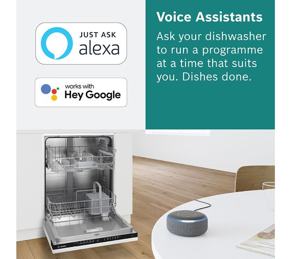 BOSCH Series 4 SPS4HKW45G Slimline WiFi-enabled Dishwasher - White