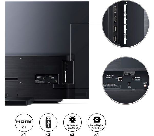 LG OLED65CS6LA 65" Smart 4K Ultra HD HDR OLED TV with Google Assistant & Amazon Alexa