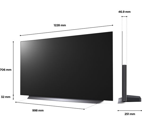 LG OLED55CS6LA 55" Smart 4K Ultra HD HDR OLED TV with Google Assistant & Amazon Alexa
