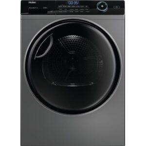 HAIER I-Pro Series 5 HD90-A3959S WiFi-enabled 9 kg Heat Pump Tumble Dryer - Graphite