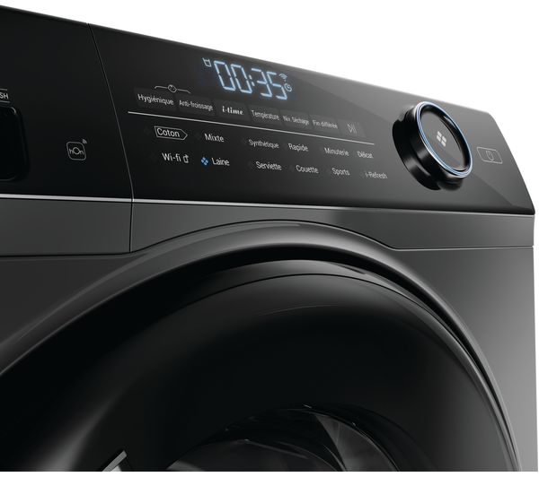HAIER I-Pro Series 5 HD90-A3959S WiFi-enabled 9 kg Heat Pump Tumble Dryer - Graphite