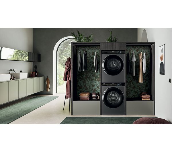 HAIER I-Pro Series 3 HD80-A2939S 8 kg Heat Pump Tumble Dryer - Graphite
