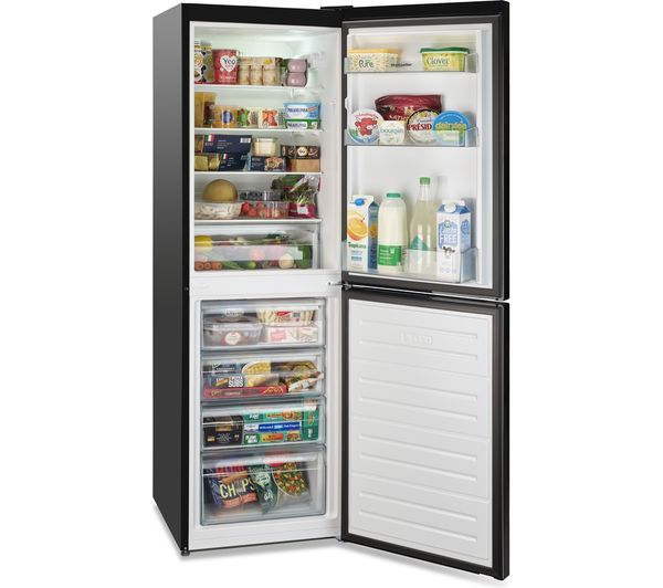 MONTPELLIER MLF1770K 50 50 Fridge Freezer - Black