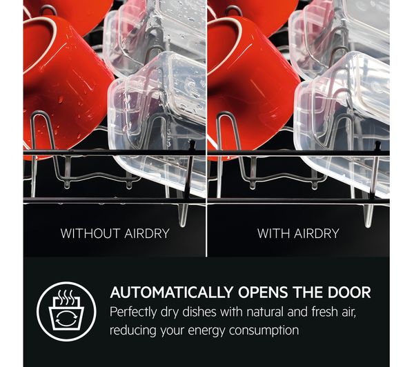 AEG FSB42607Z Full-size Fully Integrated Dishwasher - White