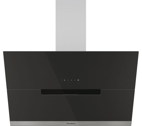 HAIER I-Link HADG9DS2XWIFI Chimney Smart Cooker Hood - Black