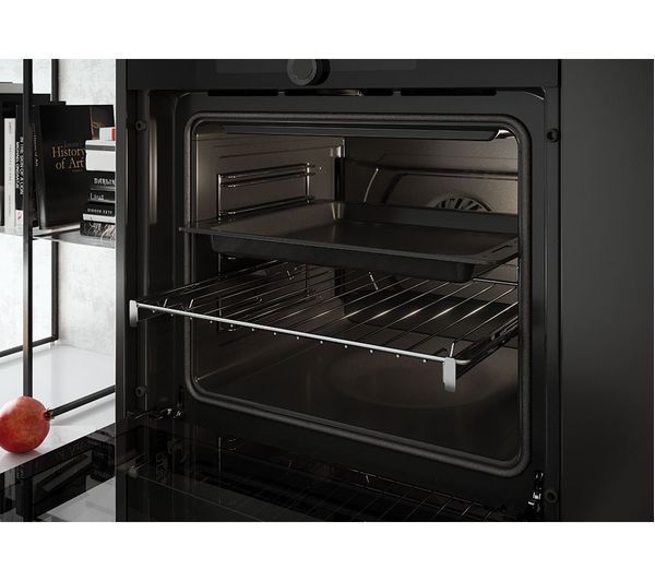 HAIER HWO60SM2F3BH Electric Steam Smart Oven - Black