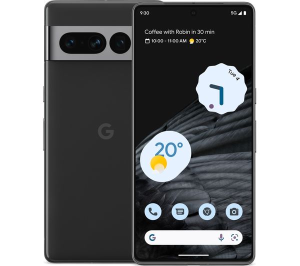 GOOGLE Pixel 7 Pro - 256 GB Obsidian