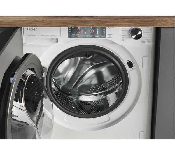 HAIER HWQ90B416FWB Integrated 9 kg 1600 Spin Washing Machine