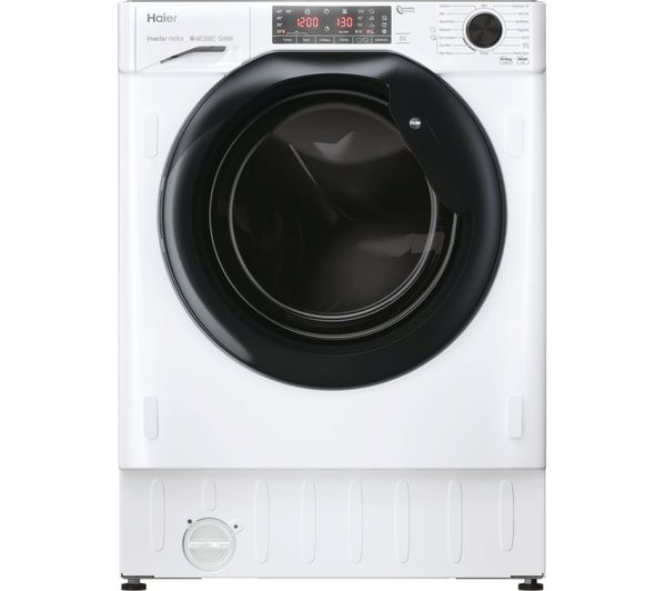 HAIER Series 4 HWDQ90B416FWB-UK Integrated 9 kg Washer Dryer