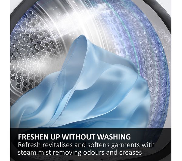HAIER Series 4 HWDQ90B416FWB-UK Integrated 9 kg Washer Dryer