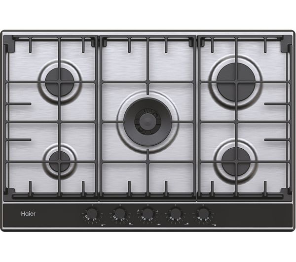 HAIER HAHG74S2X 75 cm Gas Hob - Stainless Steel
