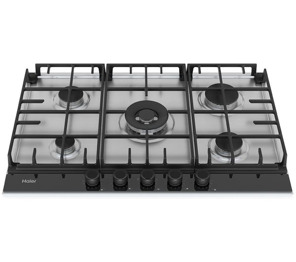 HAIER HAHG74S2X 75 cm Gas Hob - Stainless Steel