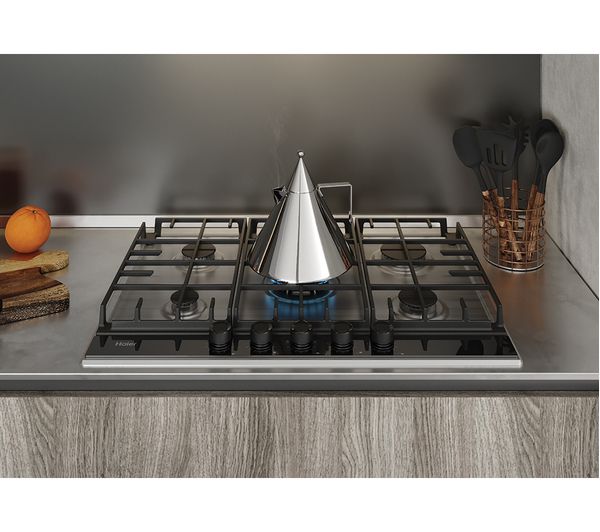 HAIER HAHG74S2X 75 cm Gas Hob - Stainless Steel