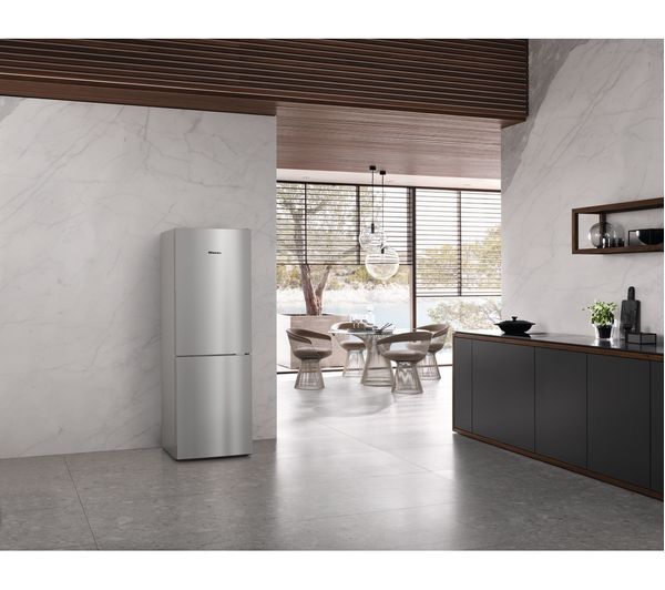 MIELE KD 4052 E 60 40 Fridge Freezer - Silver