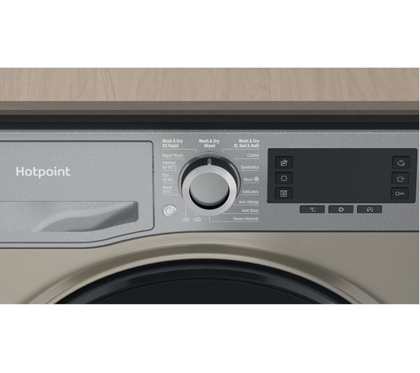 HOTPOINT NDD 10726 GDA UK 10 kg Washer Dryer - Graphite