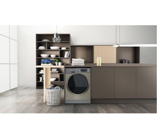 HOTPOINT NDD 10726 GDA UK 10 kg Washer Dryer - Graphite