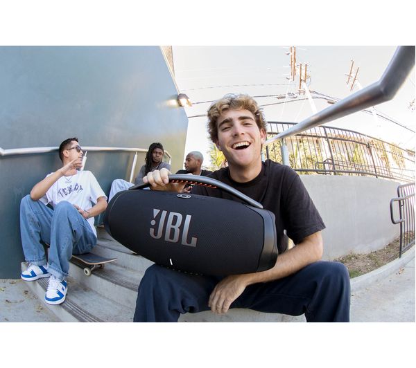 JBL Boombox 3 Portable Bluetooth Speaker - Black
