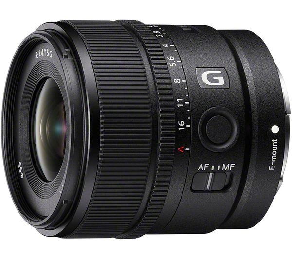 SONY E 15 mm f 1.4 G Wide-angle Prime Lens