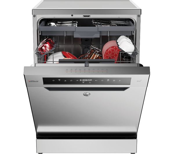 HOOVER H-Dish 500 HF6B4S1PX Full-size Smart Dishwasher - Stainless Steel