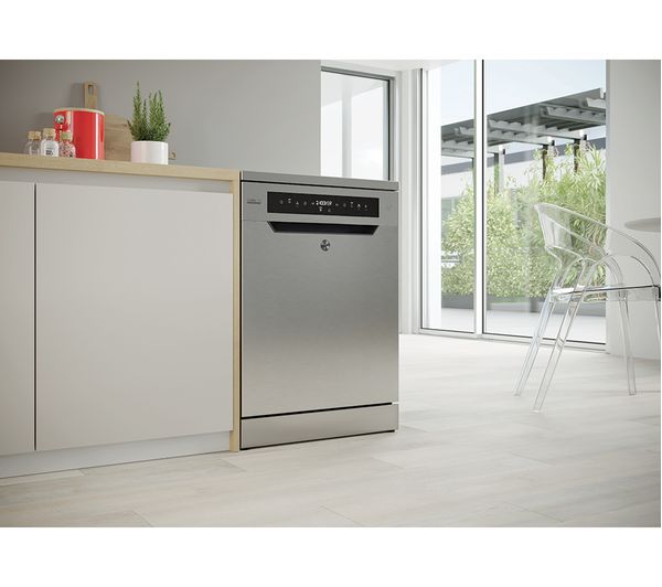 HOOVER H-Dish 500 HF6B4S1PX Full-size Smart Dishwasher - Stainless Steel