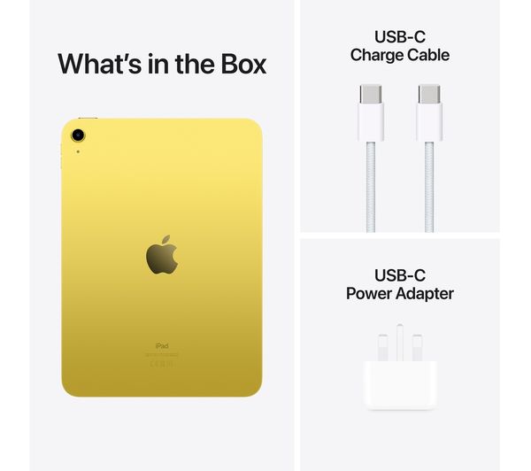 APPLE 10.9" iPad Cellular (2022) - 64 GB Yellow