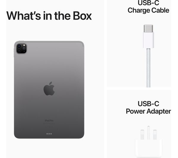 APPLE 11" iPad Pro Cellular (2022) - 256 GB Space Grey