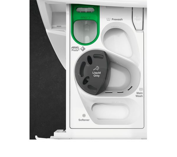 AEG ProSteam LFR74944UD 9 kg 1400 rpm Washing Machine - White & Black