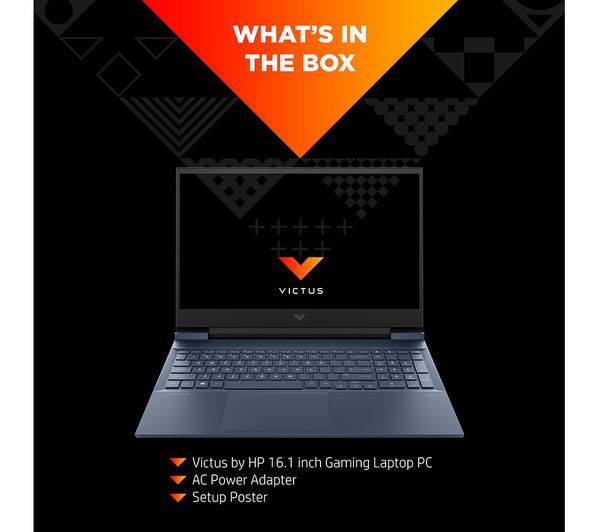 HP Victus 16-d1503na 16.1" Gaming Laptop - Intel® Core™ i5 RTX 3060 512 GB SSD