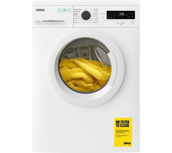 ZANUSSI ZWF744B3PW 7 kg 1400 Spin Washing Machine - White